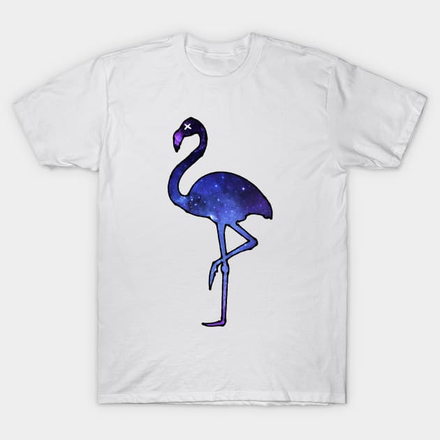 Flamingo. Dead or Alive. T-Shirt by bradythearchitect